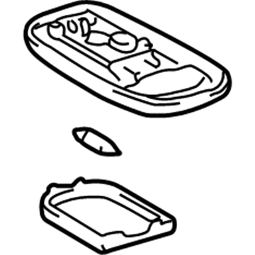 Toyota 81240-02030-B1 Dome Lamp Assembly