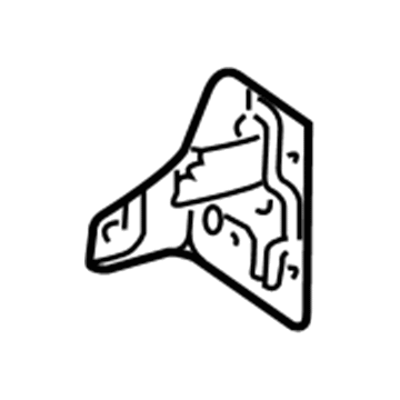 Toyota 86212-AE011 AM/FM CD Bracket