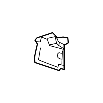 Toyota 16695-F0160 Air Guide Plate