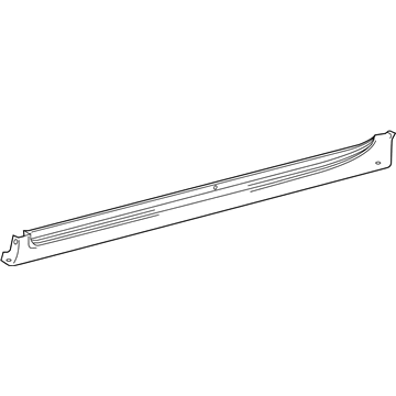 Toyota 75852-06938 Rocker Molding