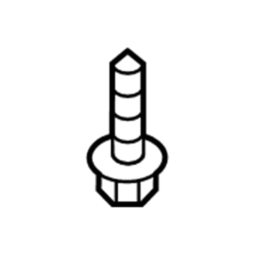 Toyota 90159-A0030 Rocker Molding Screw