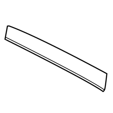 Toyota Camry Door Moldings - 75756-06200