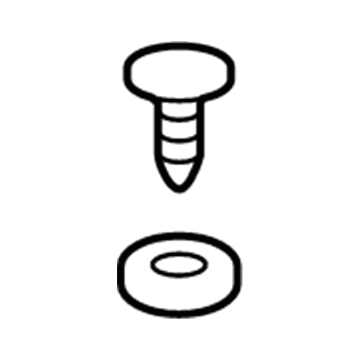 Toyota 73219-02030 Stopper