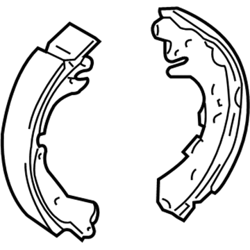 Scion 46540-20080 Parking Brake Shoes