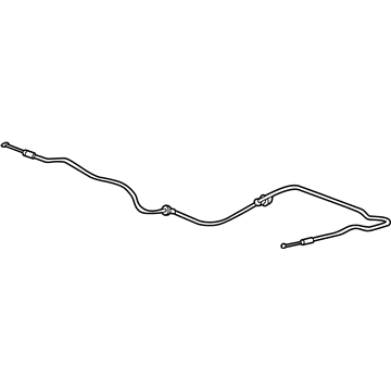 Toyota MR2 Spyder Hood Release Cable - 69307-17090