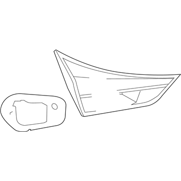 Toyota 81581-12230 Backup Lamp Assembly