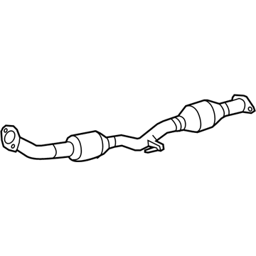 Toyota Camry Exhaust Pipe - 17410-0V050