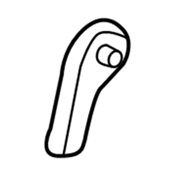 72507-74010-C0 Toyota Recline Lever, Passenger Side Illustration 1 of 1