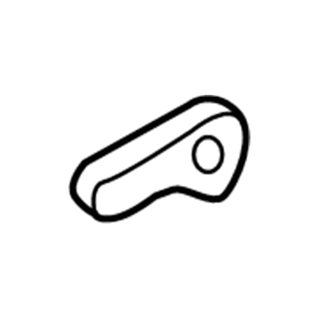 72245-74020-C0 Toyota Adjust Lever, Passenger Side Illustration 1 of 1