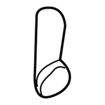 72525-74010-C0 Toyota Recline Lever, Passenger Side Illustration 1 of 1