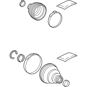 Toyota Crown Signia CV Boot - 04429-58051