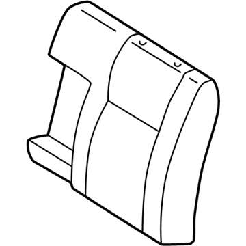 Toyota 71074-04020-B0 Seat Back Cover