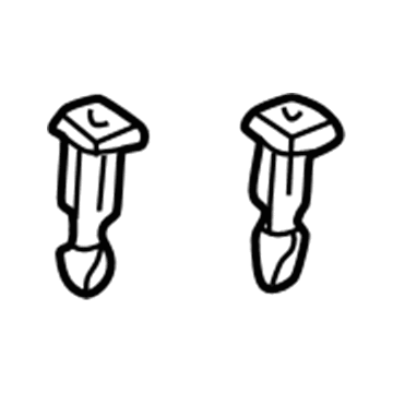 Toyota 71930-02010-B2 Headrest Support