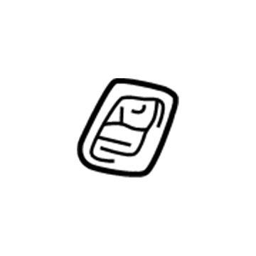 Toyota 72868-04010-B0 Hinge Cover