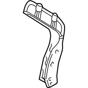 71630-04040 Toyota Seat Back Frame, Front Illustration 1 of 1