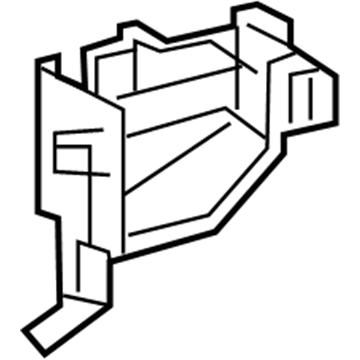 82663-48050 Toyota Side Cover, Lower Illustration 1 of 1