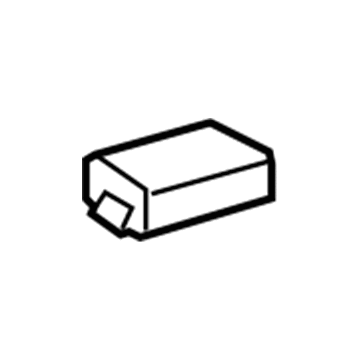 82662-0E100 Toyota Relay Box Upper Cover Illustration 1 of 1