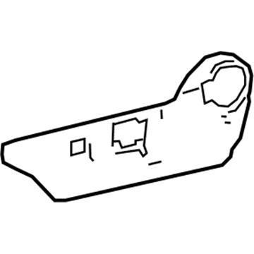 Toyota 71812-F4010-C1 Outer Finish Panel