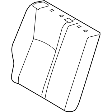 Toyota 71077-10A70-B1 Seat Back Cover