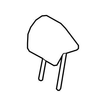 Toyota 71940-10170-C3 Headrest, Outer