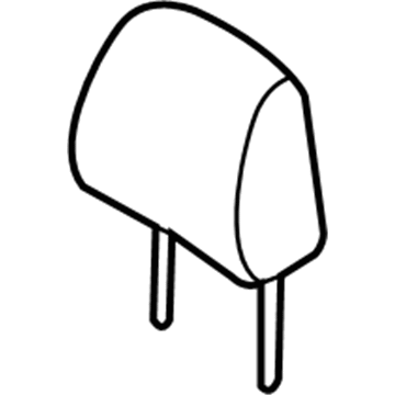 Toyota 71910-06541-A0 Headrest