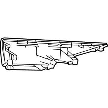 Toyota 62430-62010-B0 Quarter Trim