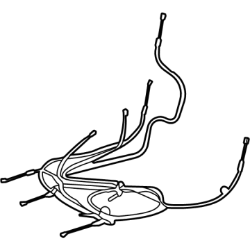 Toyota 72704-0E350 Control Cable