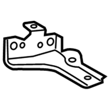 86286-06020 Toyota Amplifier Front Bracket Illustration 1 of 1