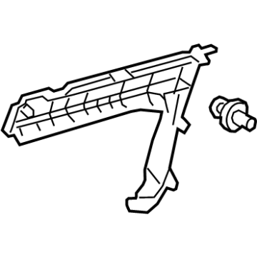 Toyota 64271-06090-C0 Partition Panel