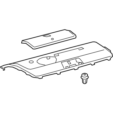 Toyota 64330-AQ010-C0 Package Tray Trim