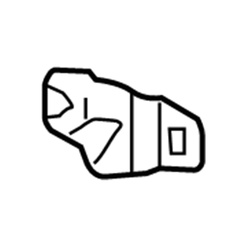 Scion 58377-21020 Rear Body Panel Lower Bracket