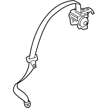 Toyota Corolla Seat Belt - 73360-02410-E0