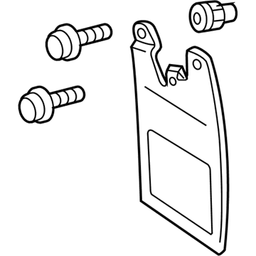 Toyota 76621-04020 Mud Guard