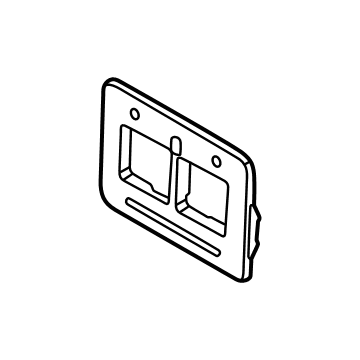 Toyota 75101-35020 License Bracket