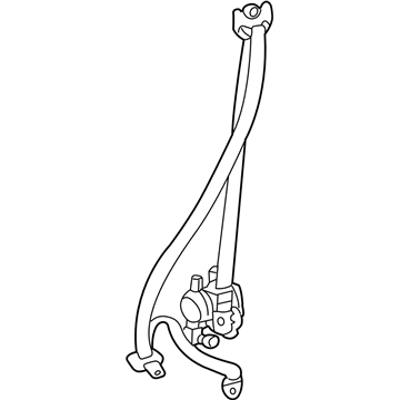 Toyota 73210-48130-A0 Belt & Retractor
