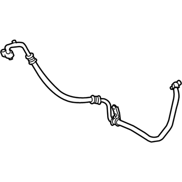 88704-35090 Toyota Suction Hose Illustration 1 of 1