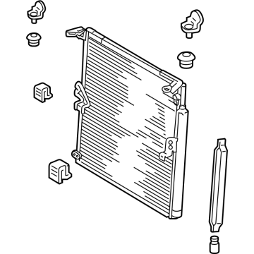 Toyota 88460-60480 Condenser Assembly