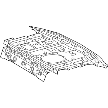 Toyota 64101-02580 Package Tray