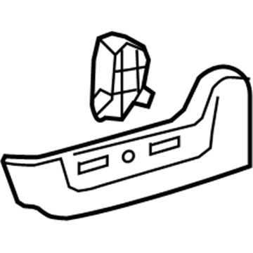 71812-06100-B0 Toyota Switch Cover, Driver Side Illustration 1 of 1