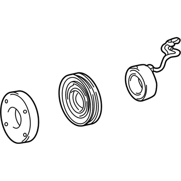 Toyota A/C Compressor Clutch - 88410-0C010