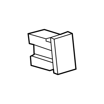 Toyota 55539-0C090 Blank Cover