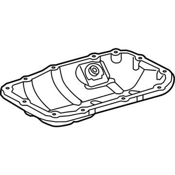 Toyota 12102-37010 Oil Pan
