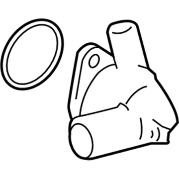 Toyota 16031-36010 Water Inlet