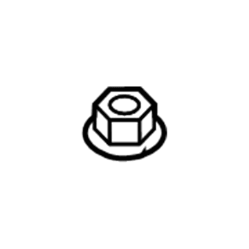 Toyota SU003-00056 Tie Rod Assembly Castle Nut