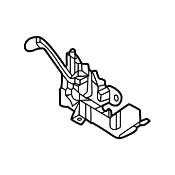 53510-35280 Toyota Lock Assembly, Hood Illustration 1 of 1