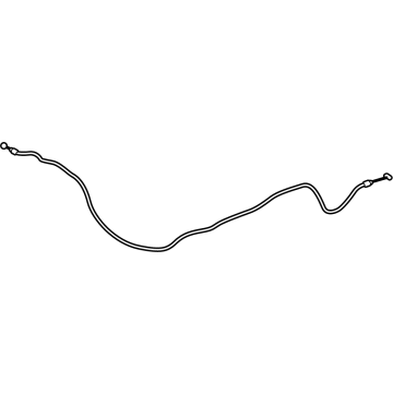 Toyota 53630-35120 Release Cable