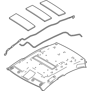 Toyota 63300-WB006 Headliner