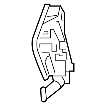 Toyota 82661-12360 Fuse & Relay Box Cover