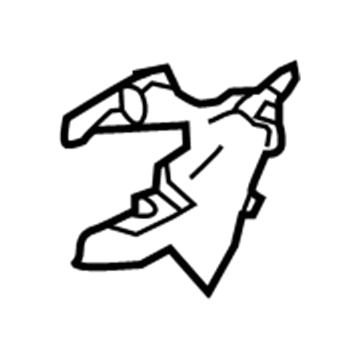 Toyota 71537-0E050-A0 Trim Cover