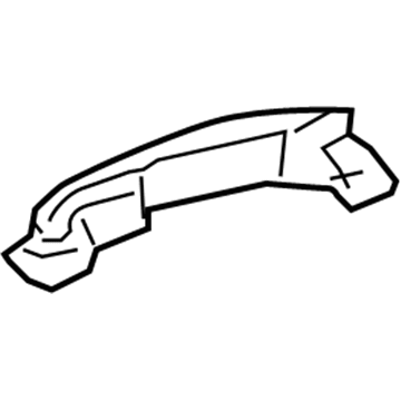 Toyota Prius Exterior Door Handle - 69210-33080-B6